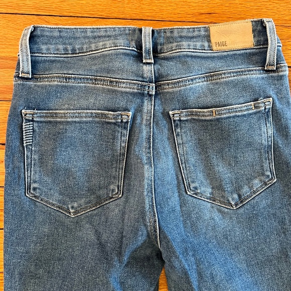 Paige Cindy jeans Distressed Ankle length size 27 - Picture 3 of 7